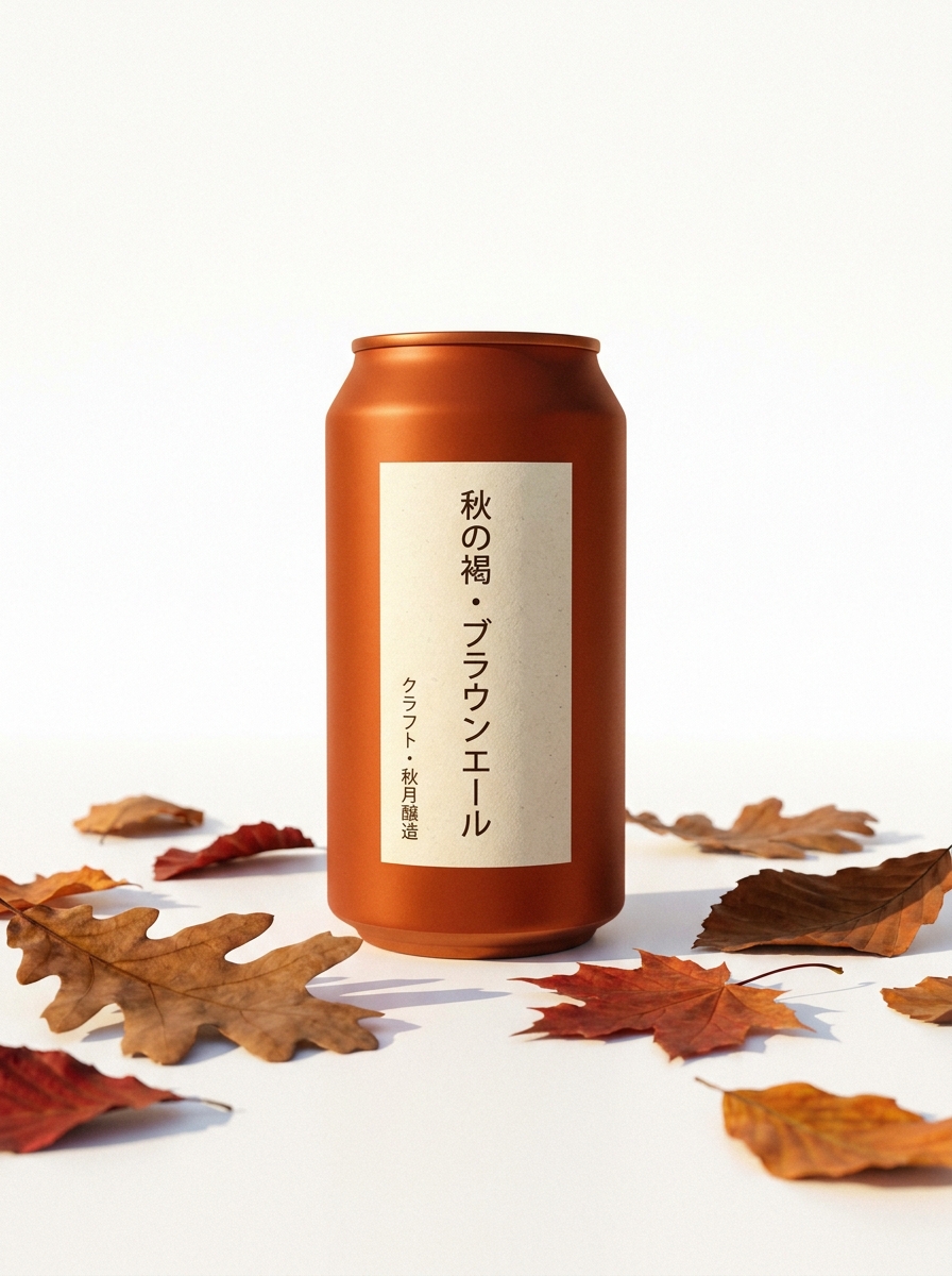 季節限定 AKI BROWN（AUTUMN）の缶