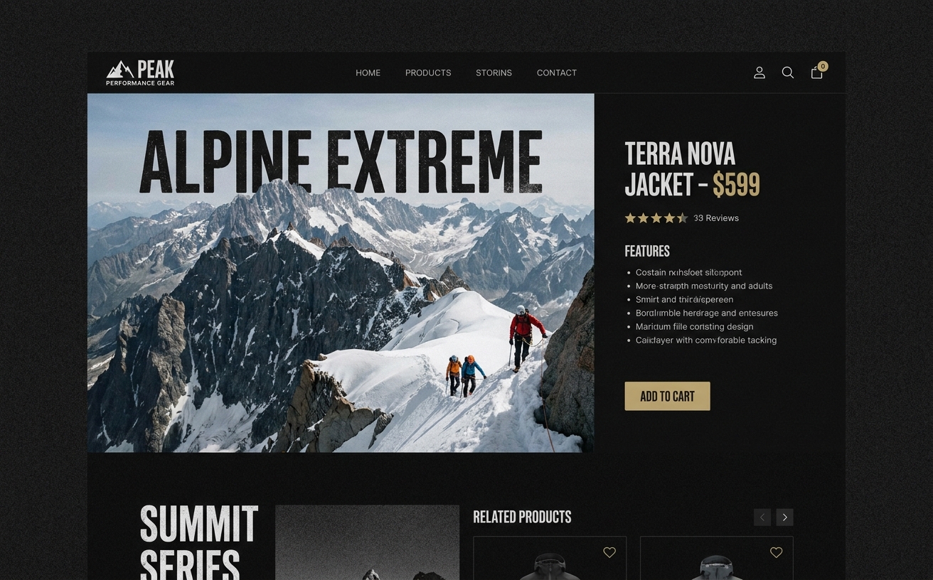 TERRA Outdoorの制作実績イメージ
