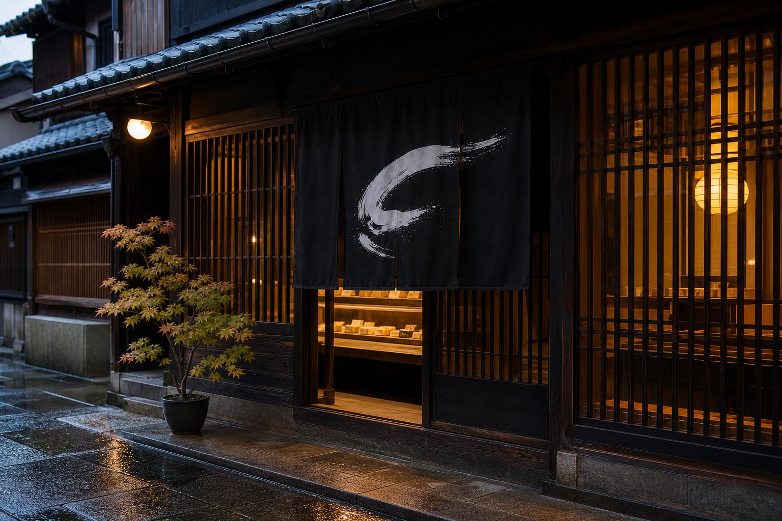 御菓子司 萬緑の外観