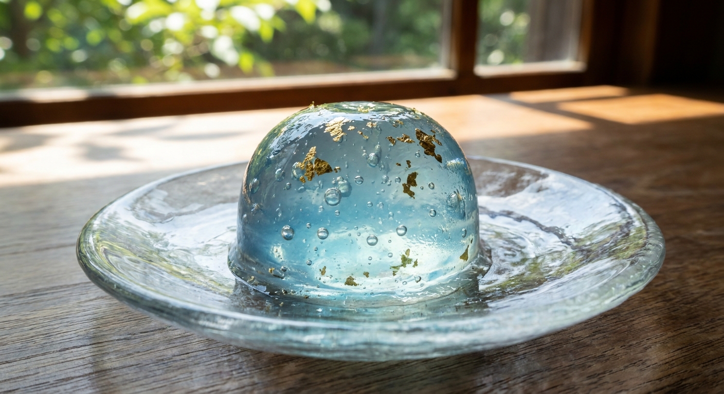 季の上生菓子「清流」